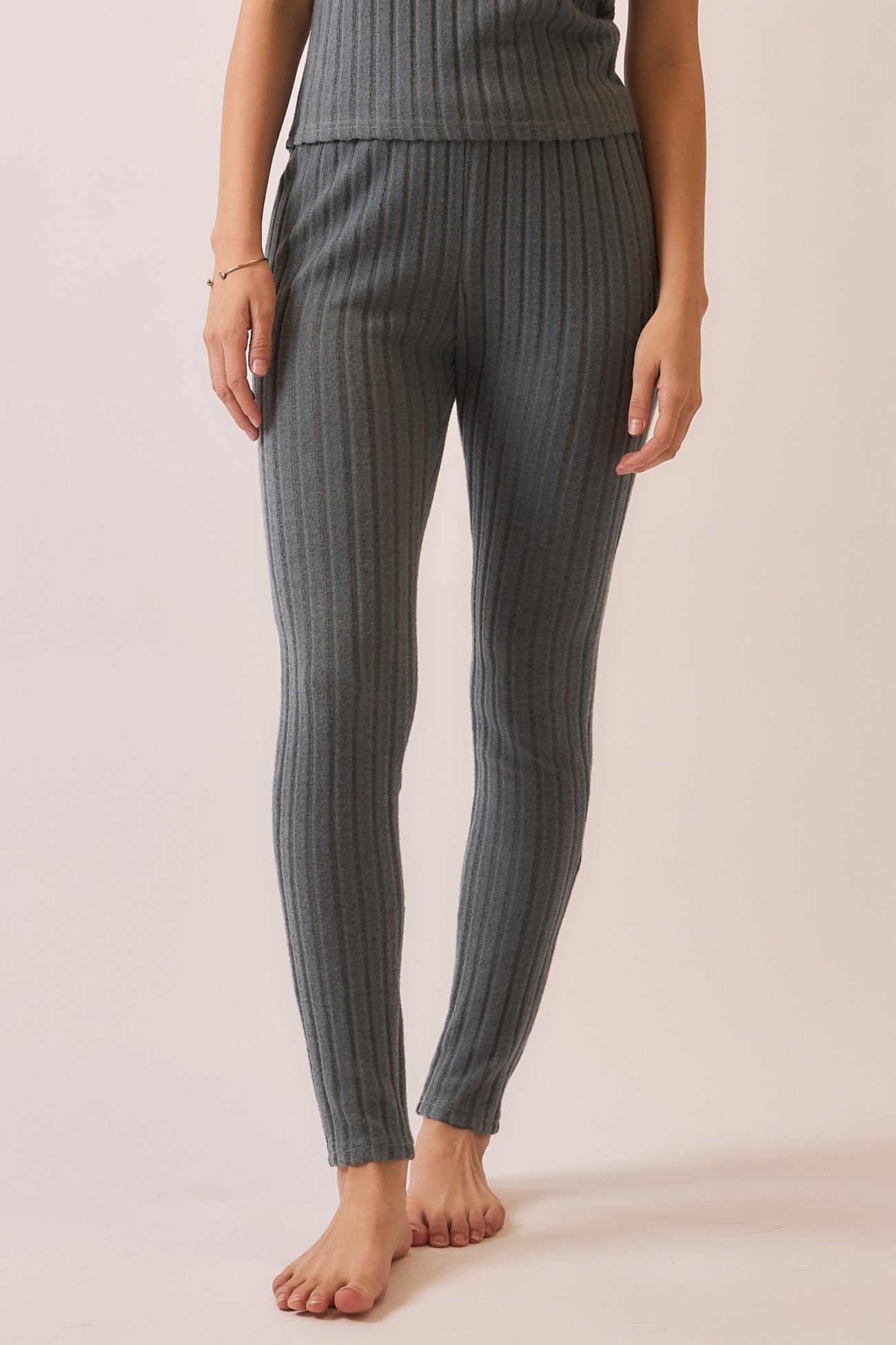 Life Is Now Ribbed Leggings - Buttercup Lynne Boutique