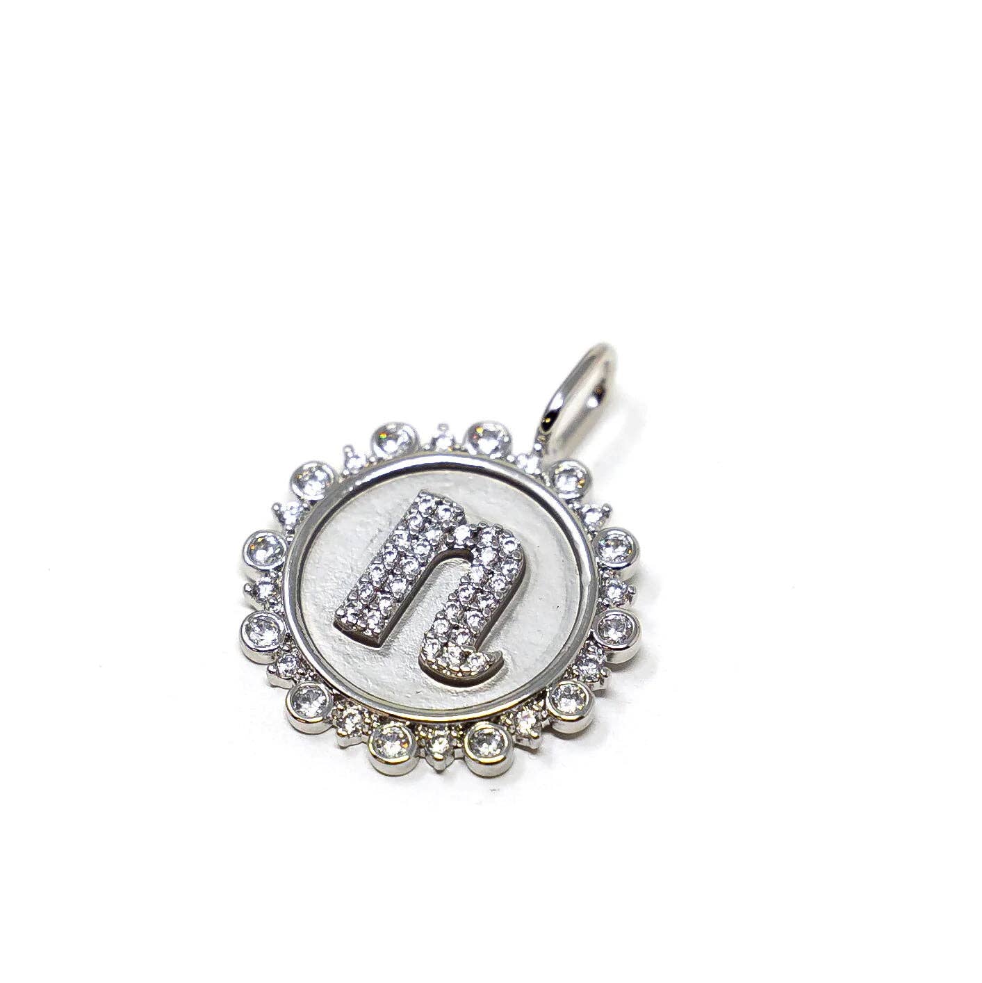 Next Level Vintage Coin Initial Charm - Buttercup Lynne Boutique