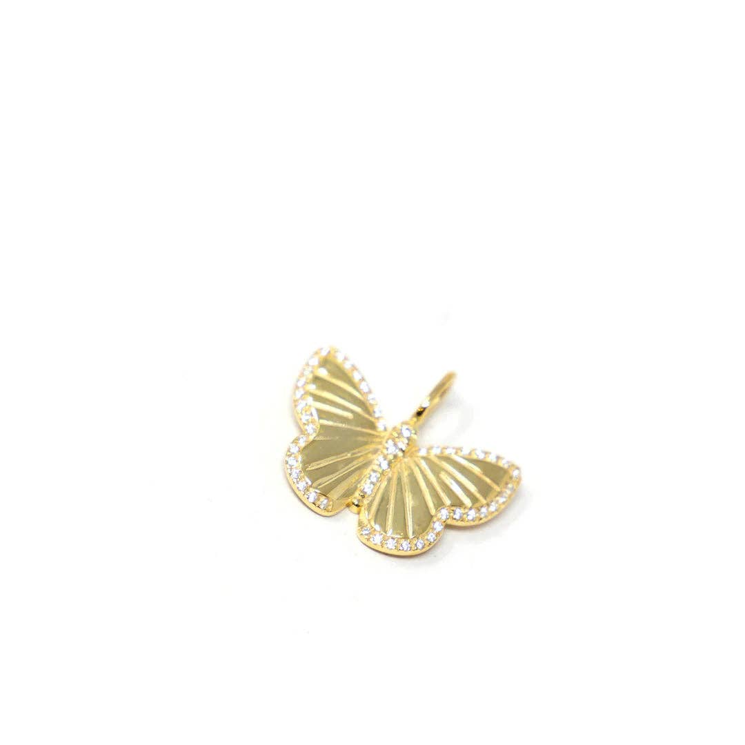 Wings Of Wonder Butterfly Charm - Buttercup Lynne Boutique