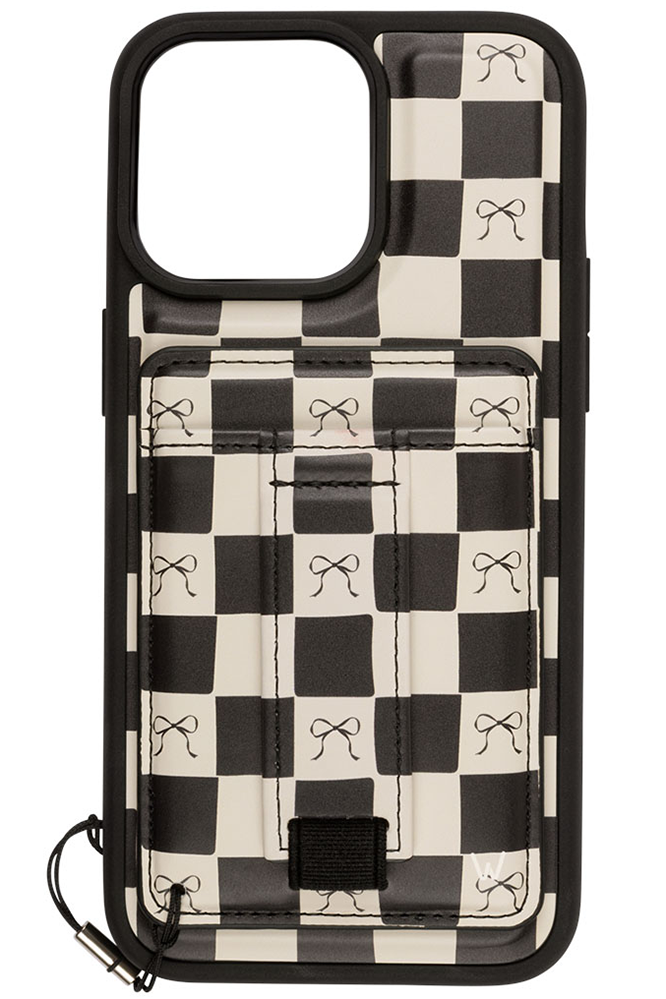 Bow Noir Magnetic Case - Buttercup Lynne Boutique