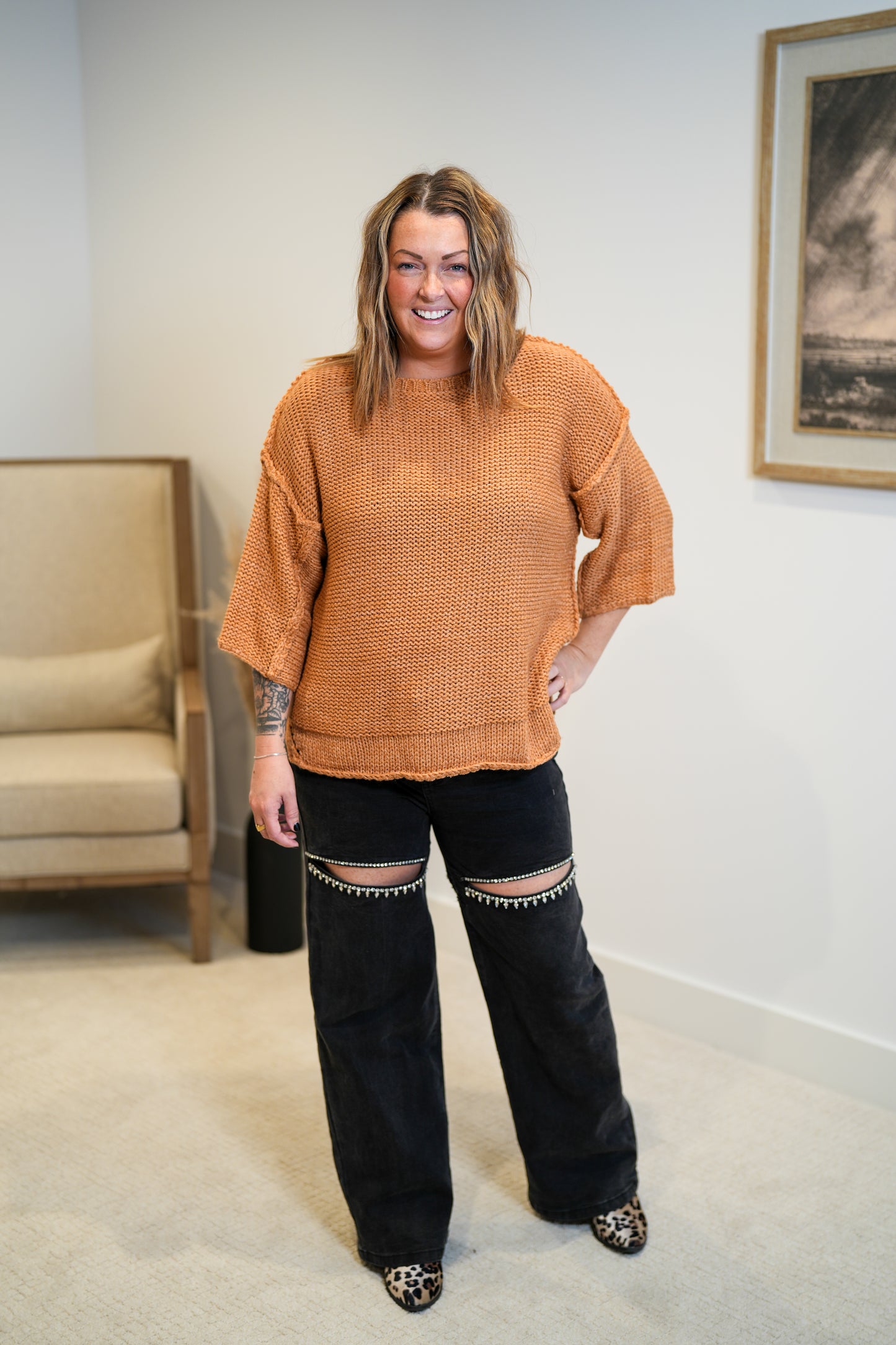 Comfy Cozy Dolman Sleeve Sweater - Multi Colors - Buttercup Lynne Boutique
