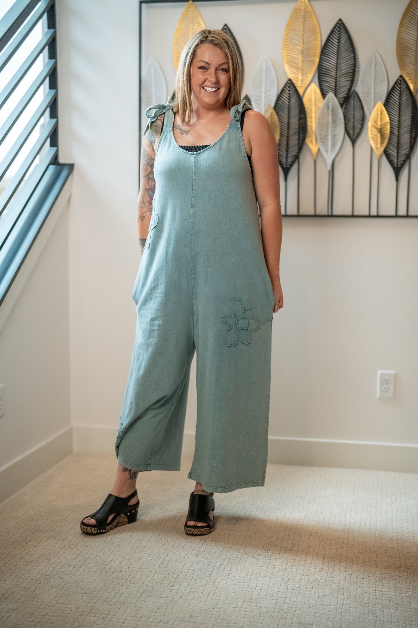 Best Day Ever Flower Patch Jumpsuit