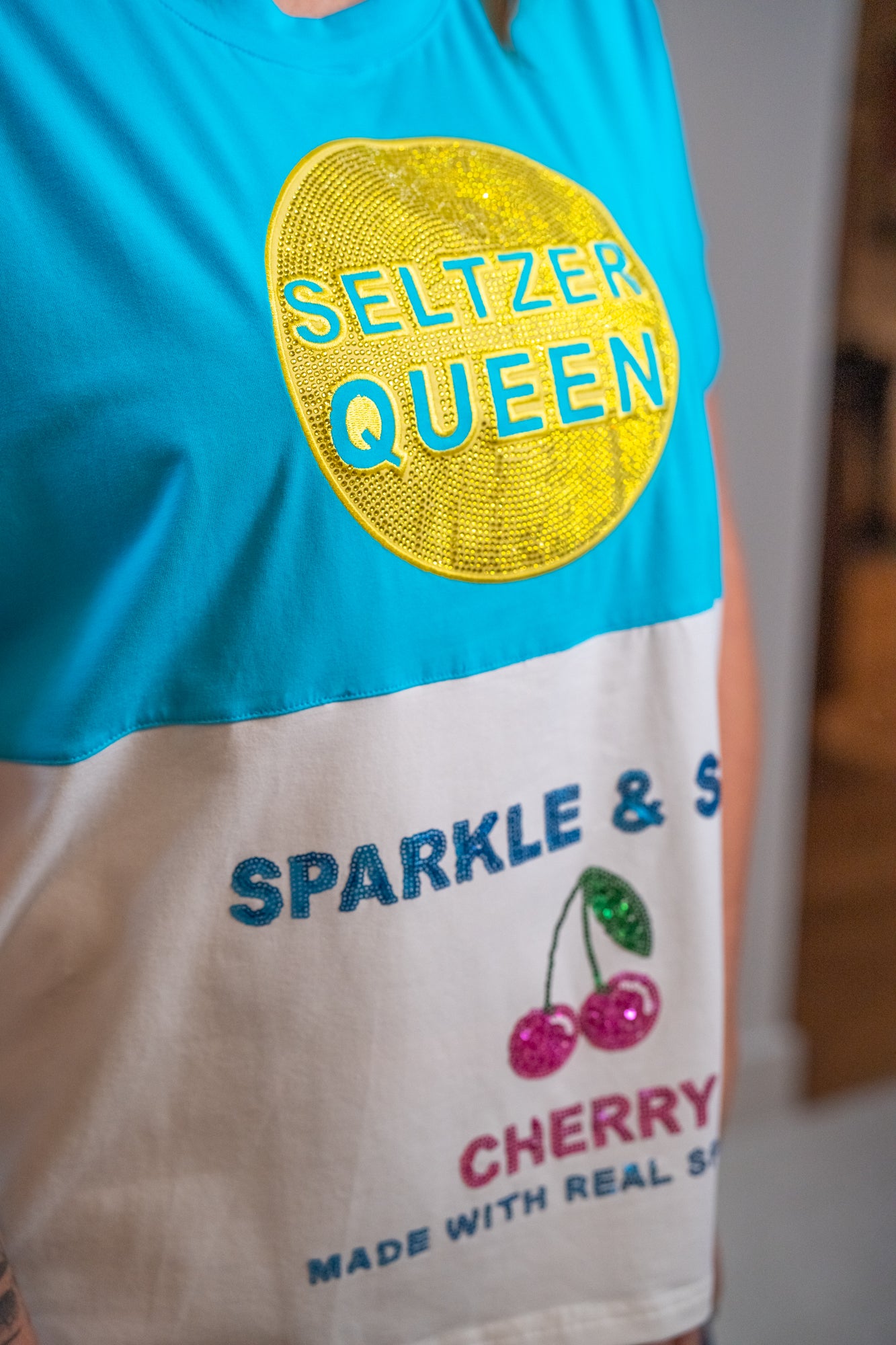 Queen of Sparkles Seltzer Queen