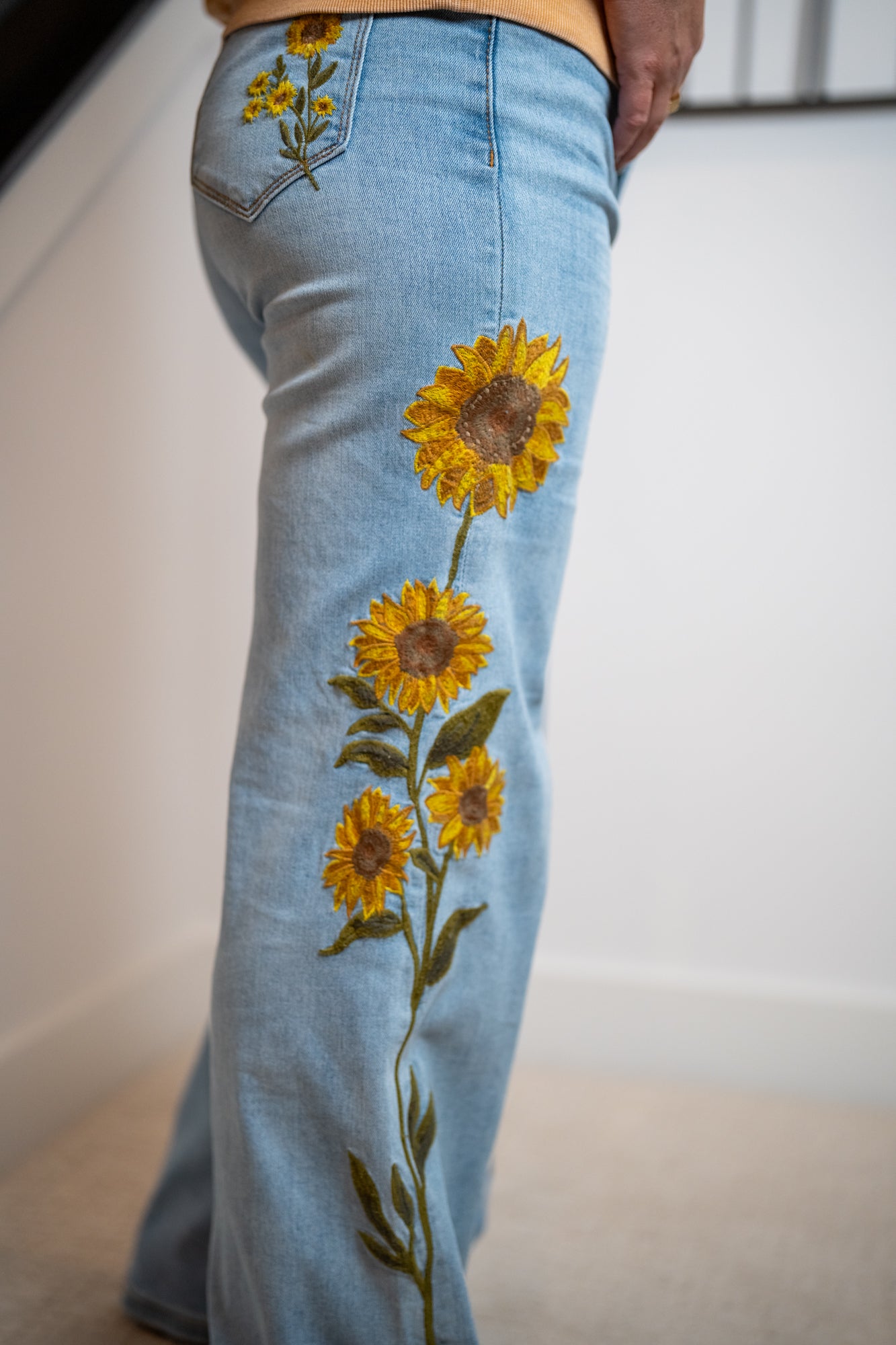 Oli & Hali Sunflower Jeans
