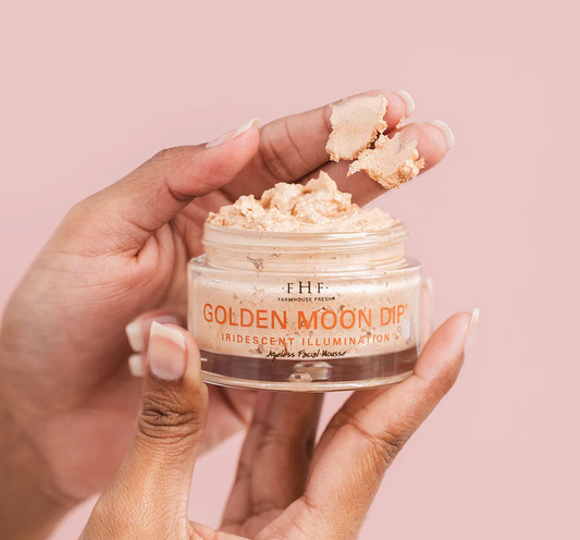 Farmhouse Fresh - Golden Moon Dip Illumination Mousse with Retinol + Wrinkle-Targeting Peptides 1.7 oz - Buttercup Lynne Boutique