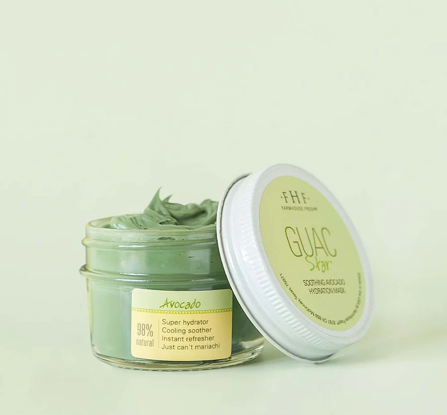 Farmhouse Fresh - Guac Star Soothing Avocado Hydration Mask 4 oz - Buttercup Lynne Boutique