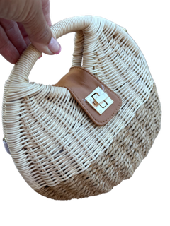 Sunset Stroll Woven Crossbody