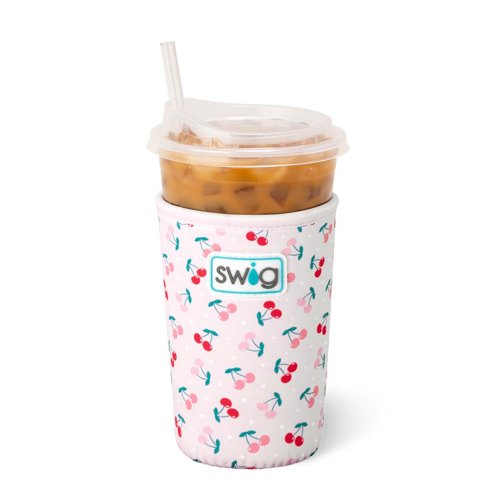 Cherry Pie Iced Cup Coolie - Buttercup Lynne Boutique