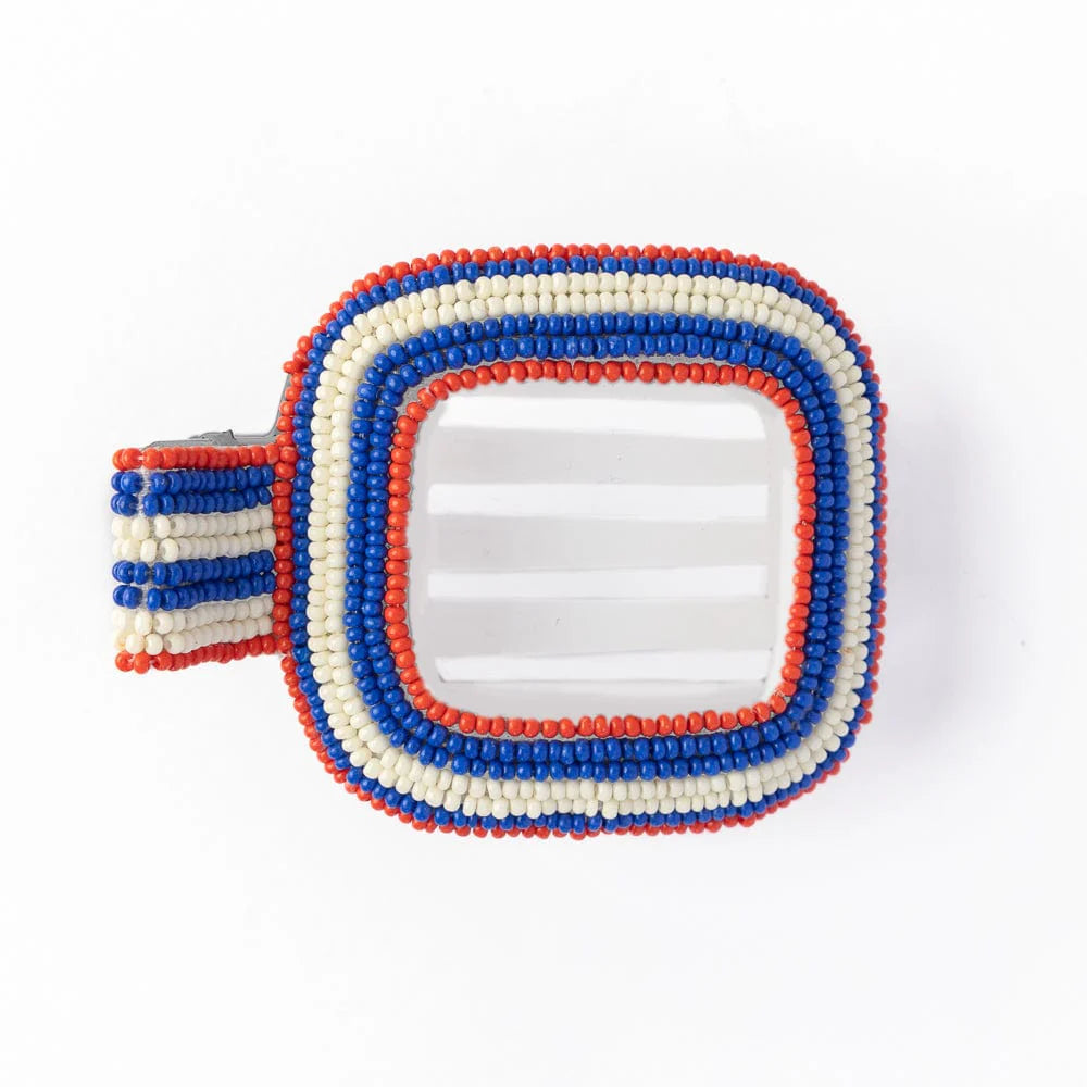 Charlotte Stripe Flat Hair Clip