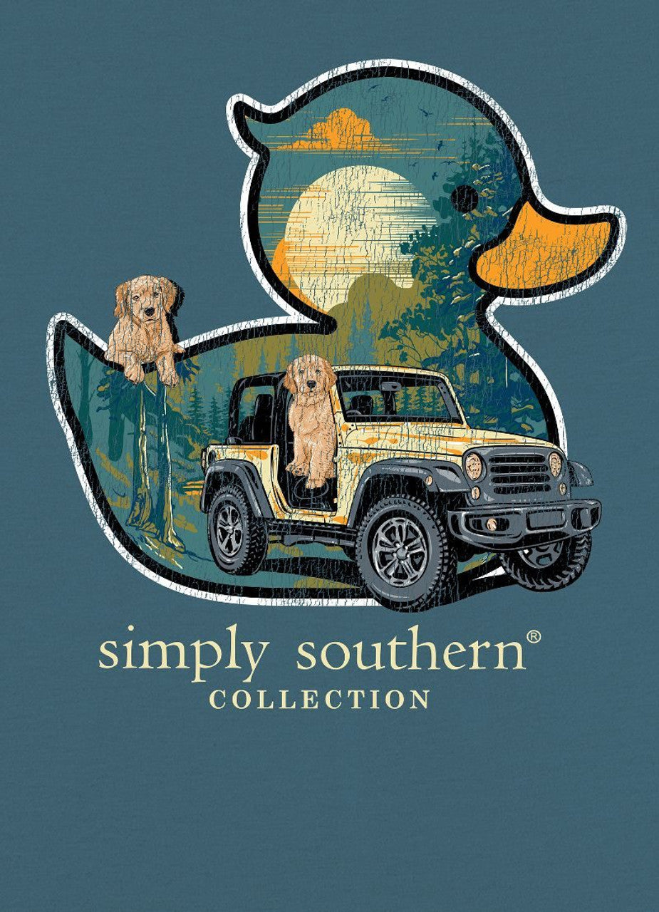 Simply Southern Tee - Rubber Duck Jeep