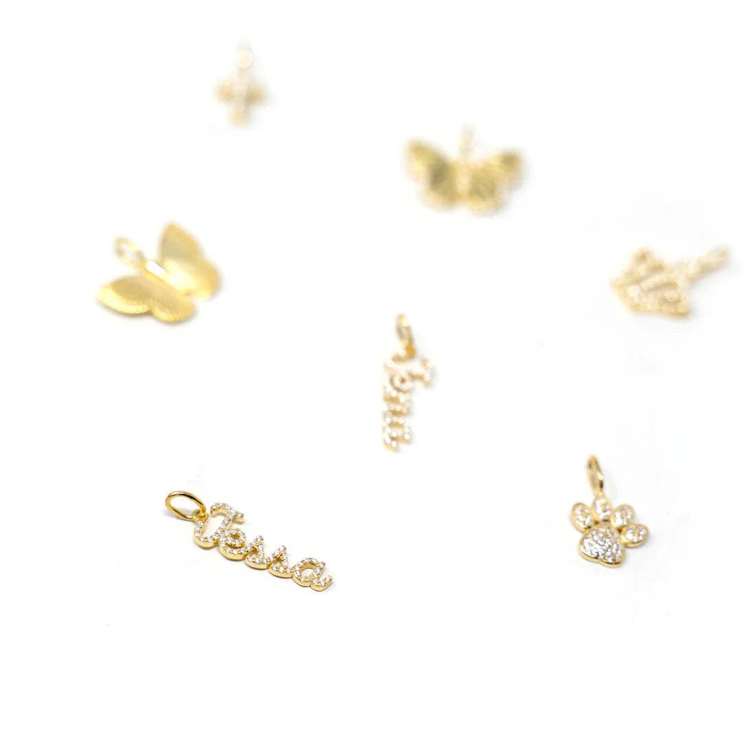 Wings Of Wonder Butterfly Charm - Buttercup Lynne Boutique