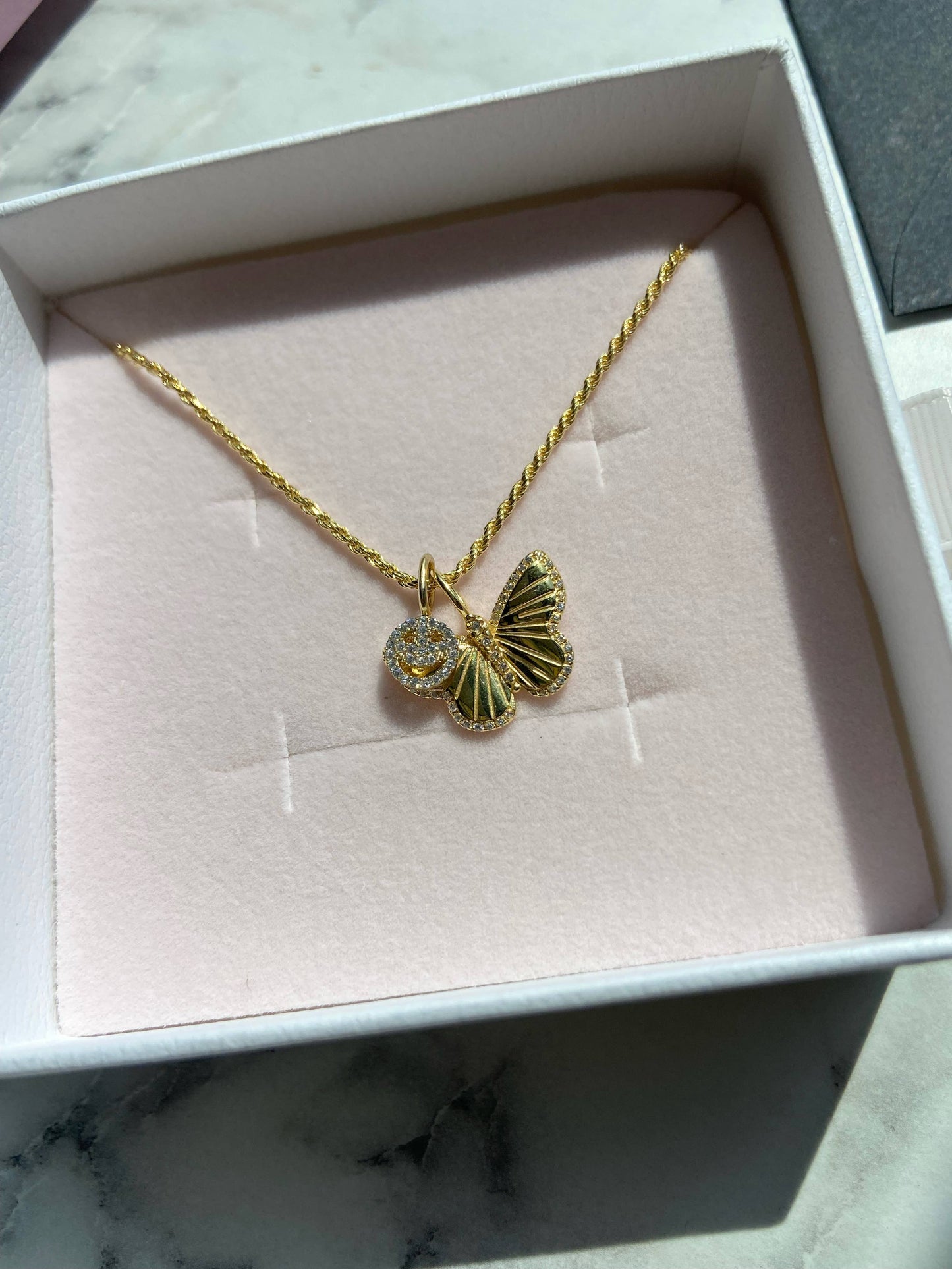 Wings Of Wonder Butterfly Charm - Buttercup Lynne Boutique