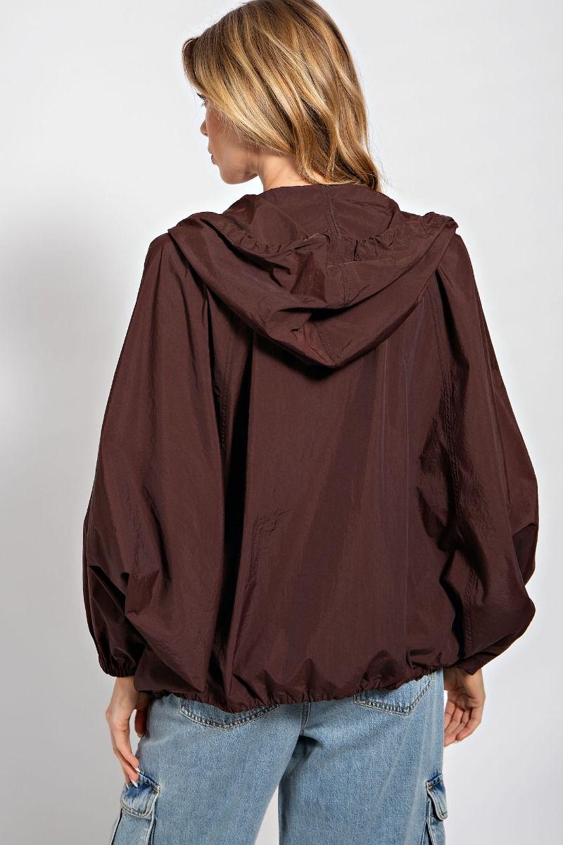 Parachute Hoodie Wind Breaker - Buttercup Lynne Boutique