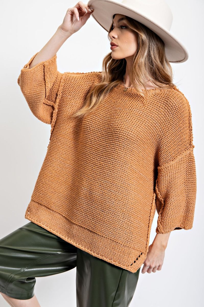 Comfy Cozy Dolman Sleeve Sweater - Multi Colors - Buttercup Lynne Boutique