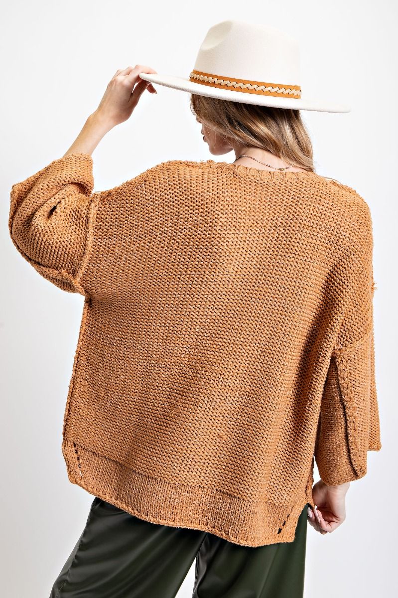 Comfy Cozy Dolman Sleeve Sweater - Multi Colors - Buttercup Lynne Boutique