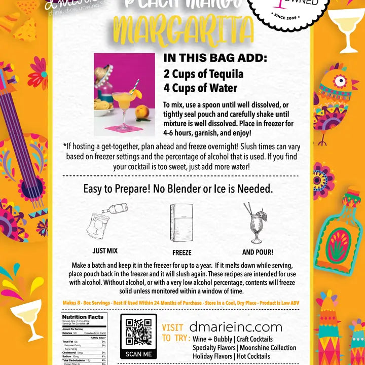 d'marie Peach Mango Margarita