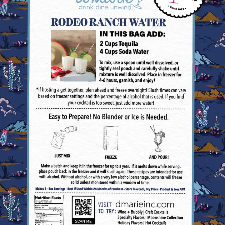 d'marie Rodeo Ranch Water