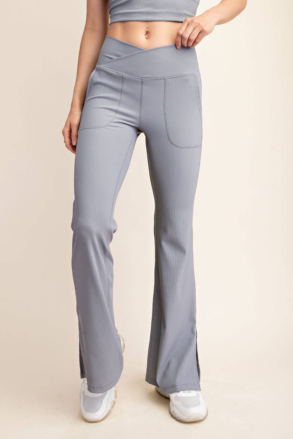 Take A Shot Flared Leggings - Buttercup Lynne Boutique