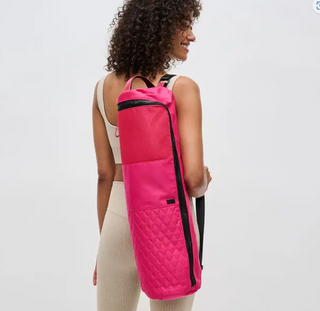 Quilted Yoga Mat Bag - Buttercup Lynne Boutique
