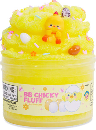 PeachyBbies Chicky Fluff Cloud Dough Slime