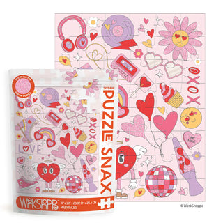 WerkShoppe Puzzle Snax 48-Piece Sustainable Jigsaw Puzzle