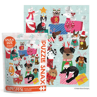 WerkShoppe Puzzle Snax 100-Piece Sustainable Jigsaw Puzzle