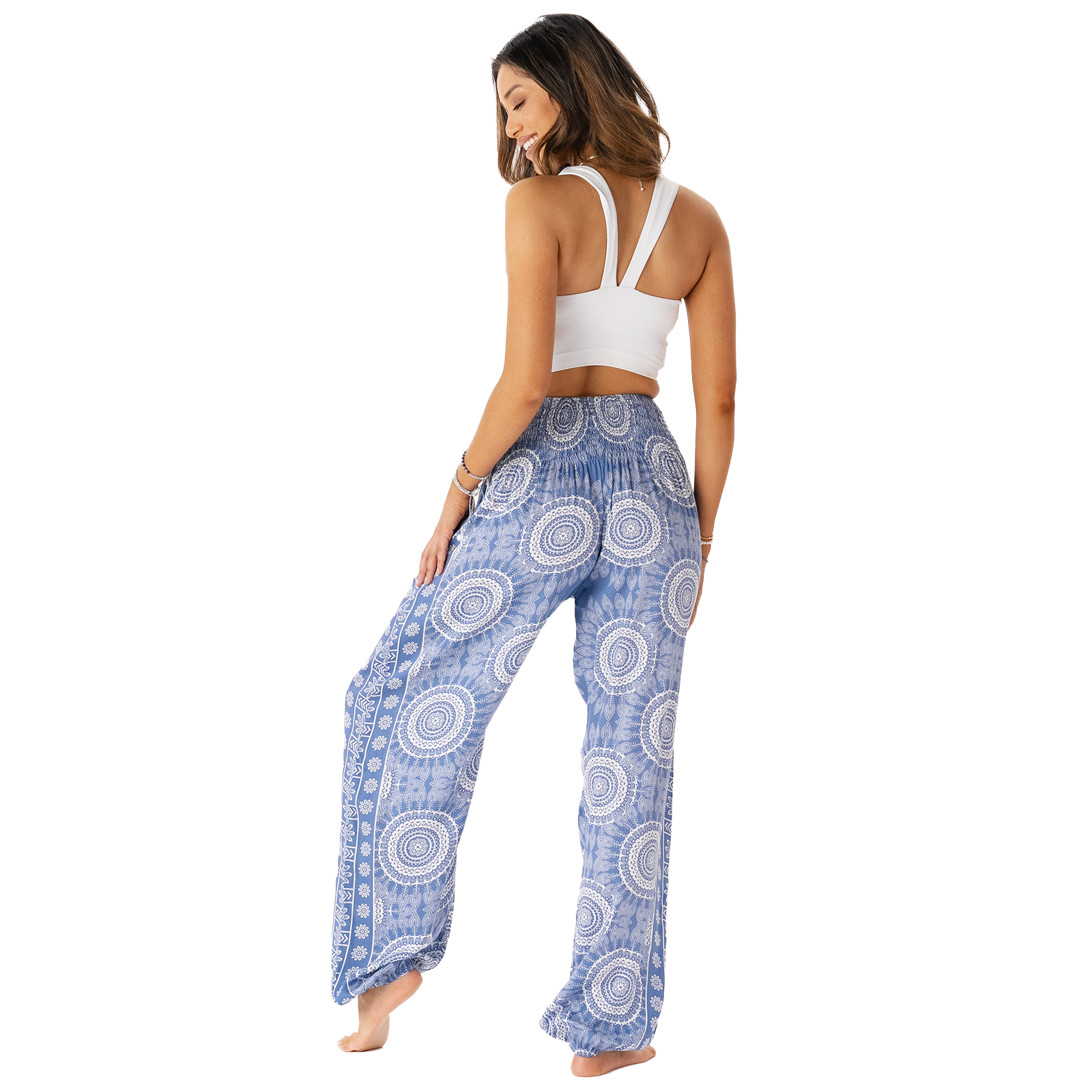 Vinca Harem Pants with Pockets - Buttercup Lynne Boutique