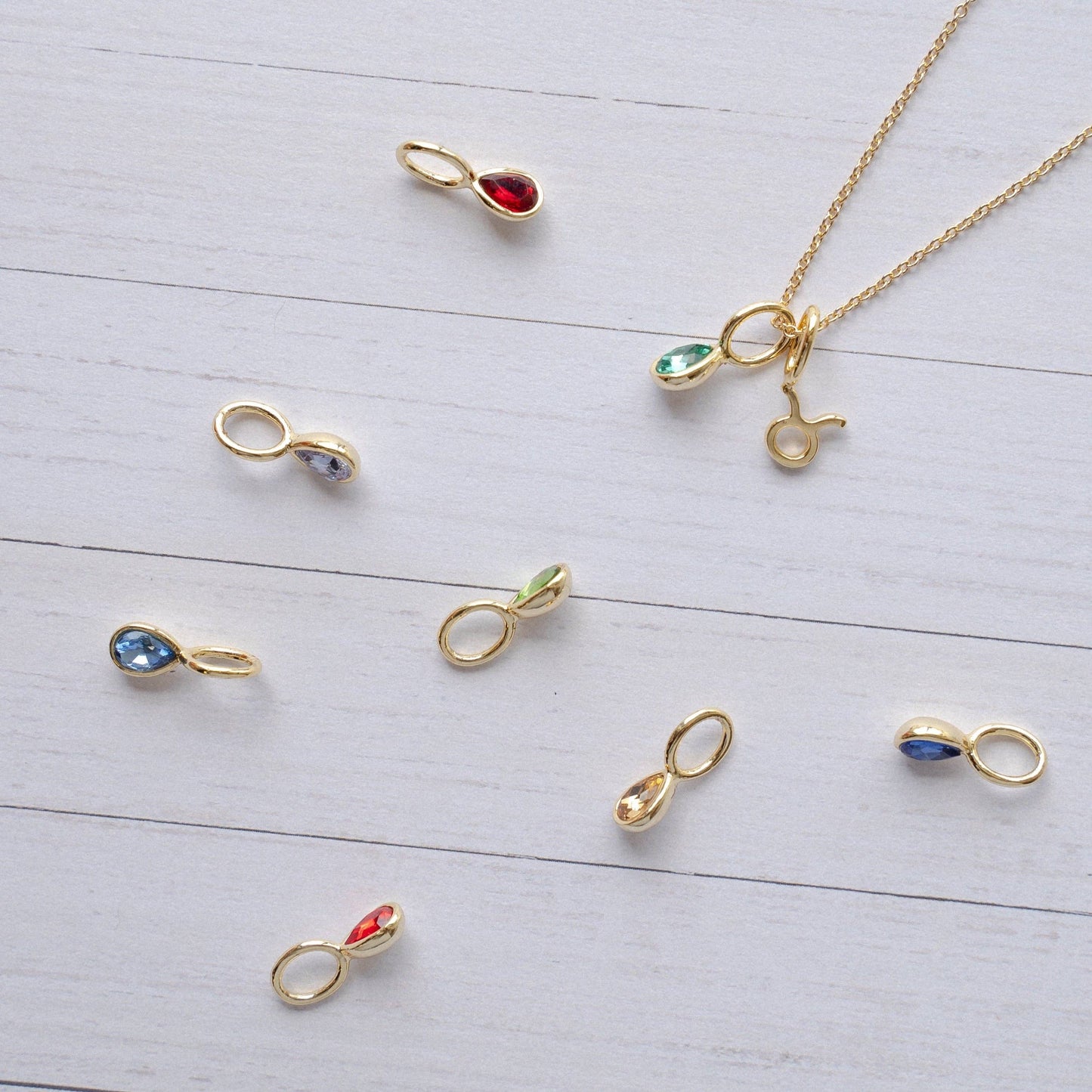 Stellar Spark Birthstone Charms - Buttercup Lynne Boutique