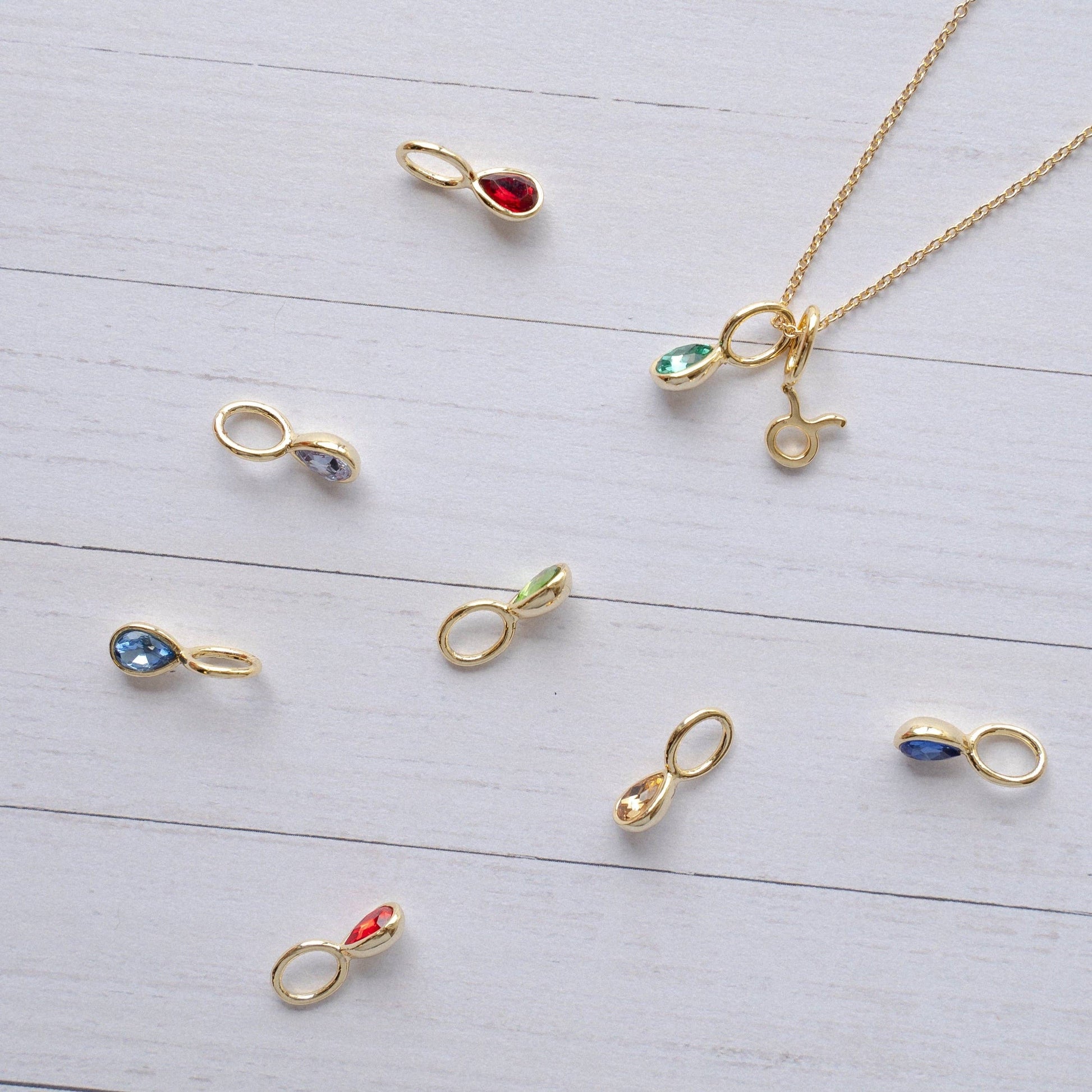 Stellar Spark Birthstone Charms - Buttercup Lynne Boutique