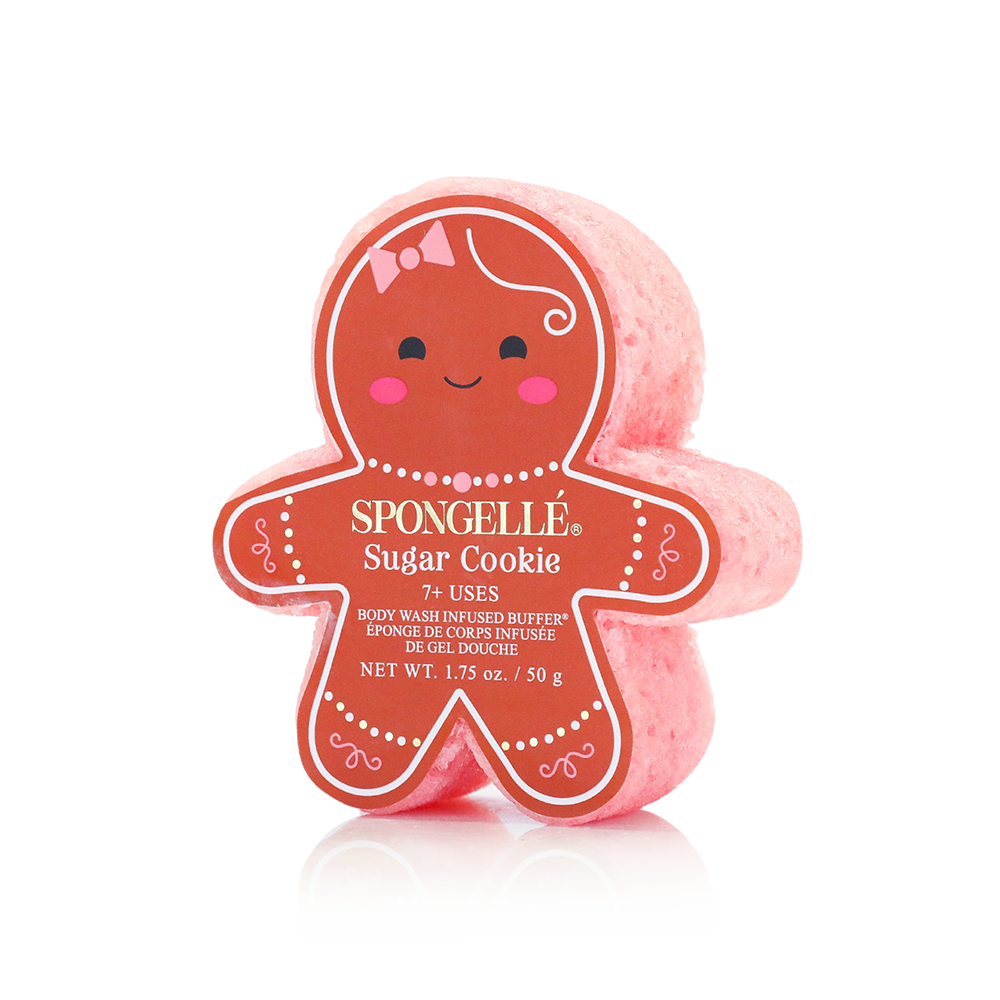 Sugar Cookie Gingerbread Holiday Buffer Christmas Stocking - Buttercup Lynne Boutique