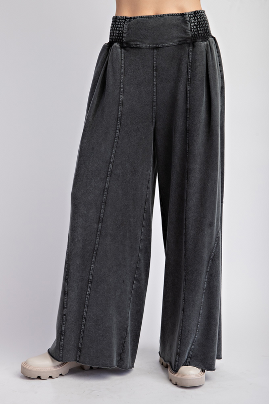 Charm Your Way Mineral Washed Pants - Buttercup Lynne Boutique