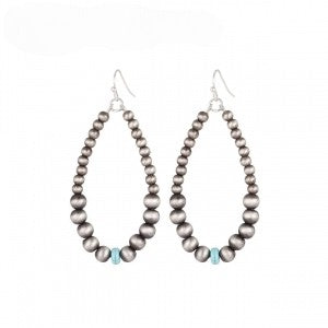 Navajo Teardrop Earrings – Cowgirl Chrome Accessory | Buttercup Lynne