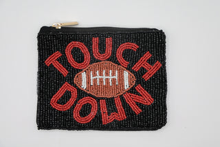 Game Day Beaded Coin Pouches - Buttercup Lynne Boutique