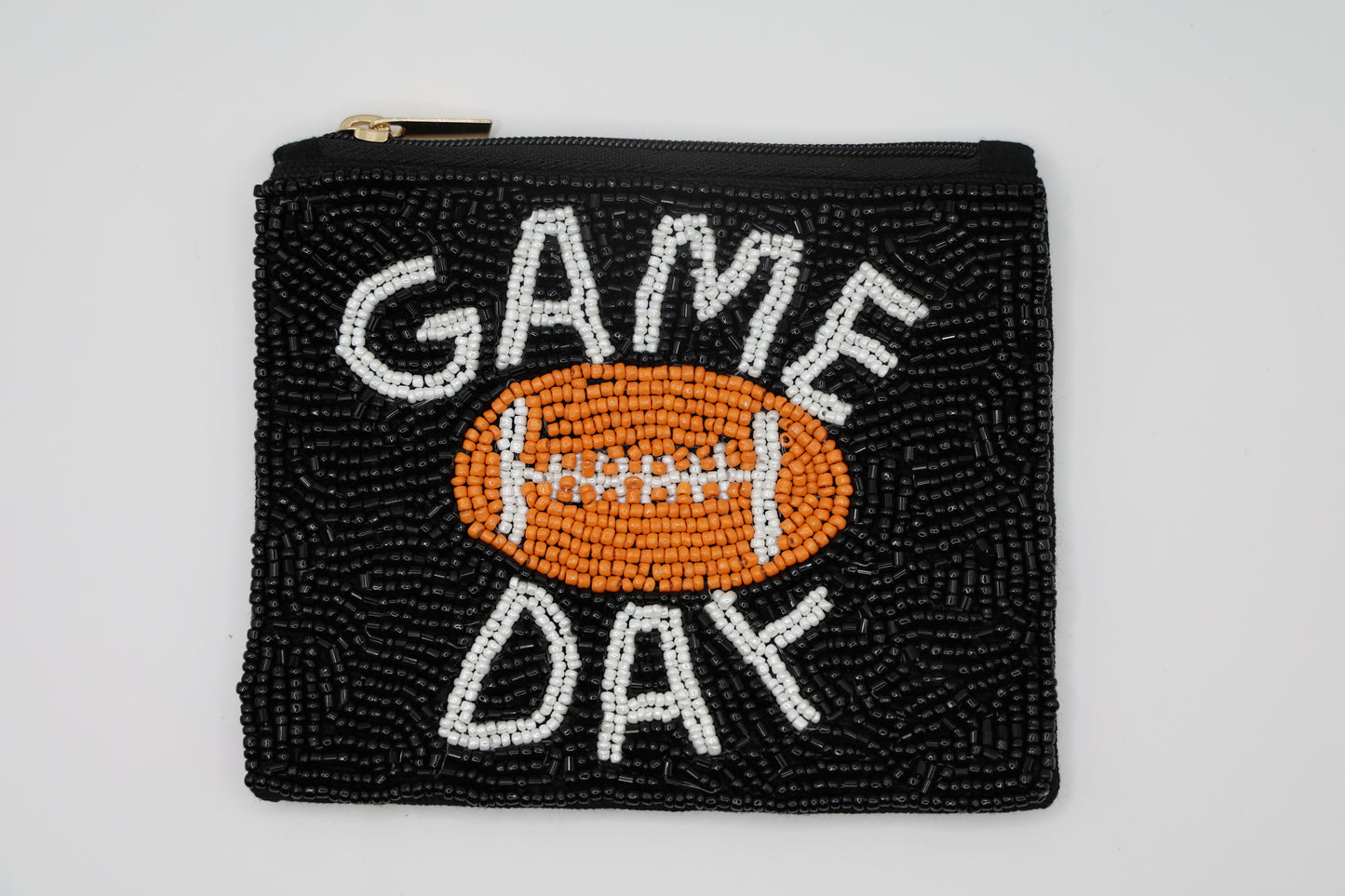 Game Day Beaded Coin Pouches