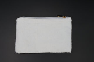 White Bow Beaded Coin Pouch - Buttercup Lynne Boutique