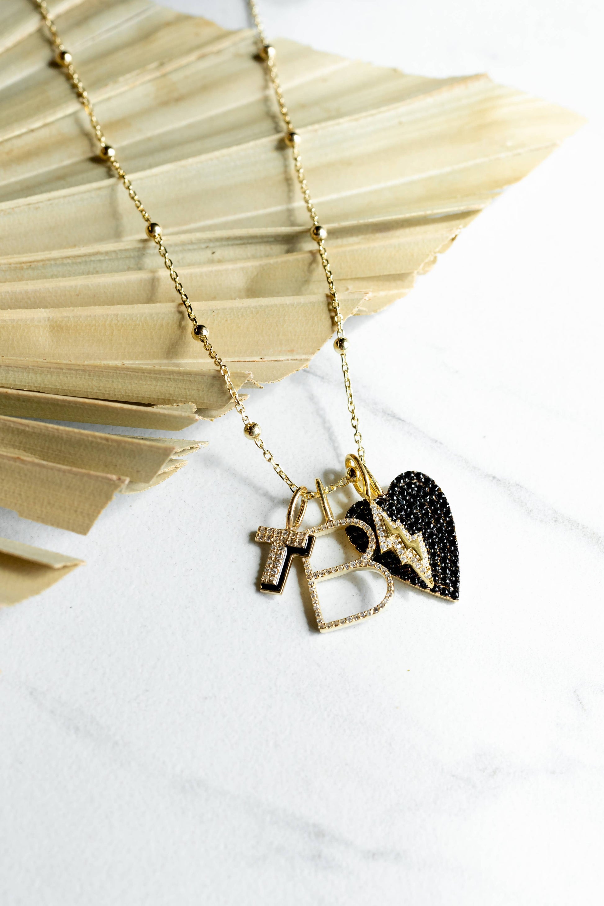 Love Charge Lovestruck Bolt Charm - Buttercup Lynne Boutique