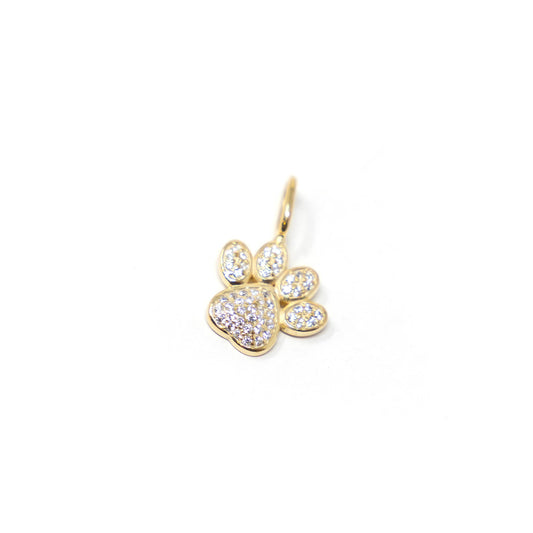 Furry Friend Paw Print Charm - Buttercup Lynne Boutique