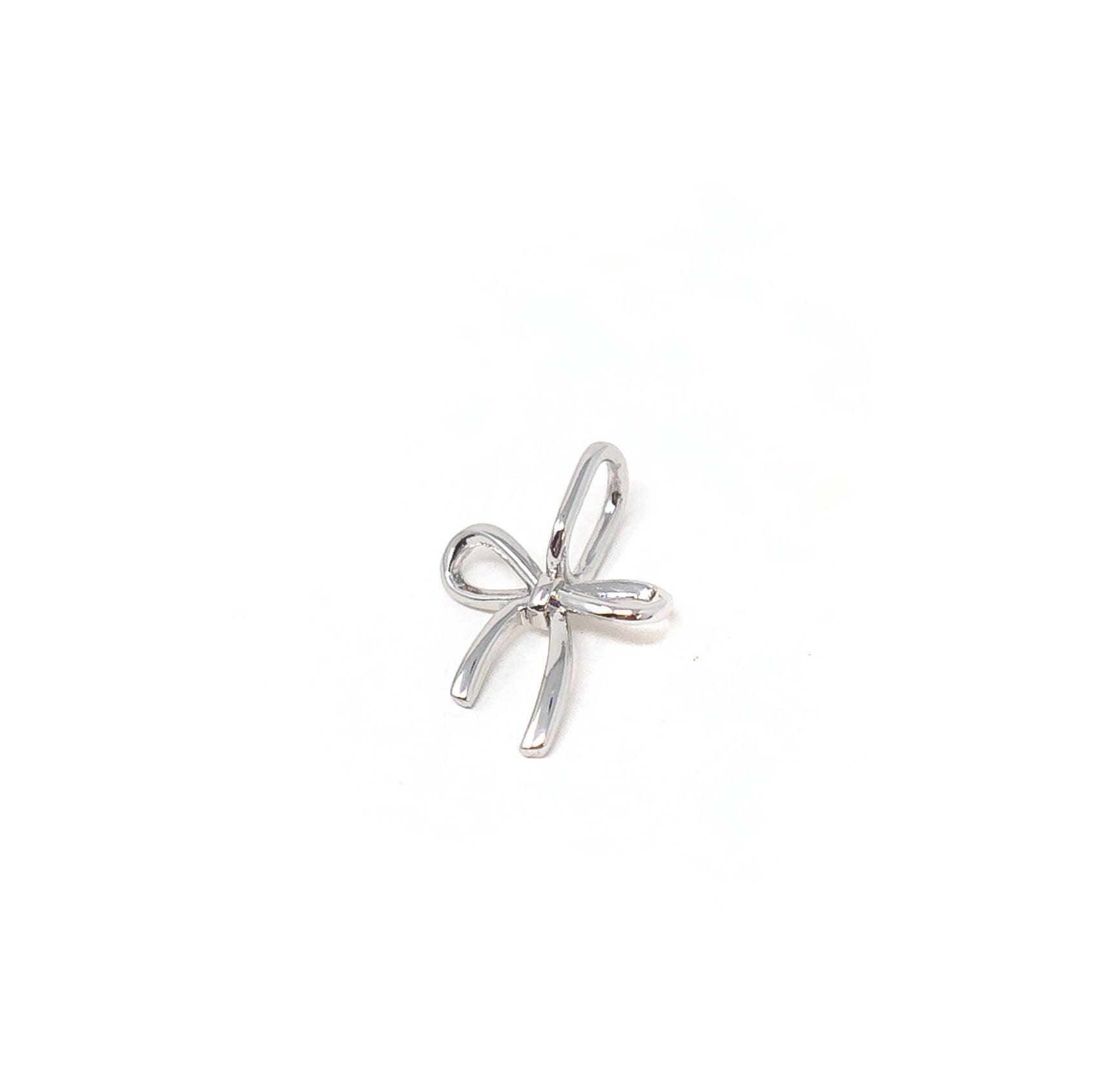 Twist Of Love Baby Bow Charm - Buttercup Lynne Boutique