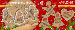 Madd Capp I Am Lil' Gingerbread Man 100-piece puzzle with festive holiday artwork