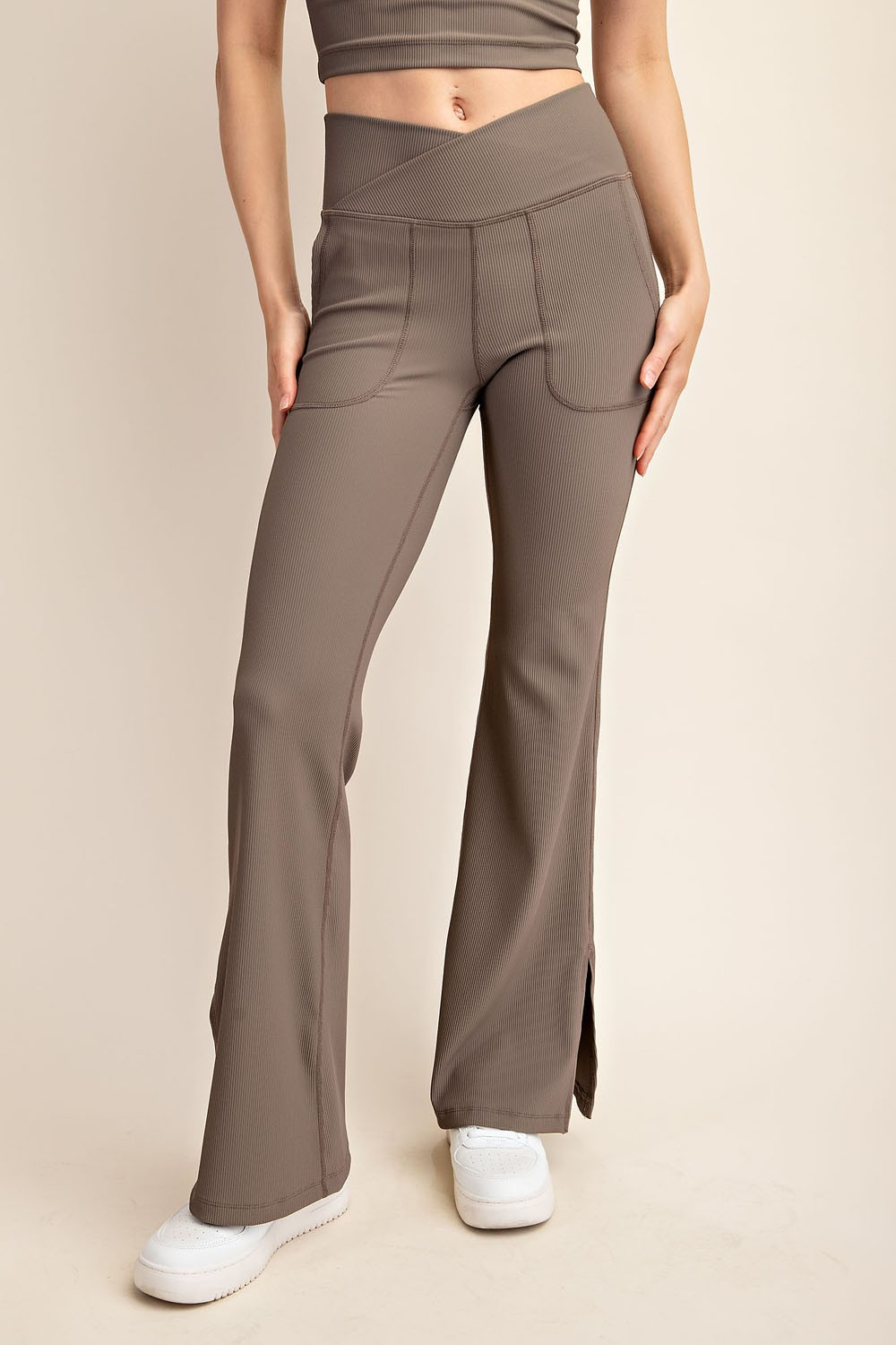 Take A Shot Flared Leggings - Buttercup Lynne Boutique