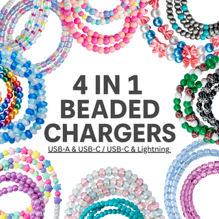 Buttercup 4-in-1 Beaded Charging Cord - Buttercup Lynne Boutique