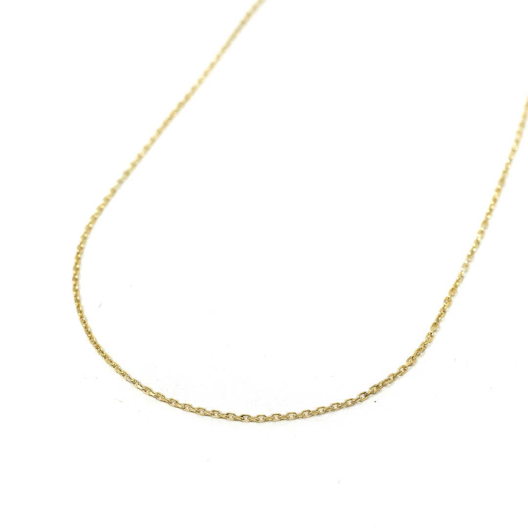 That's For You Skinny Cable Chain Necklace - Buttercup Lynne Boutique