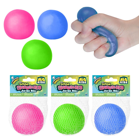 Can’t Put It Down Sugar Smooshies Jumbo Ball  Orb Toys