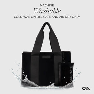 Case-Mate Midnight Black Jelly Tote – Waterproof Beach & Travel Bag