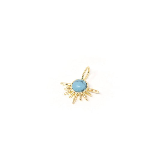 Twilight Whisper Turquoise Solstice Charm - Buttercup Lynne Boutique