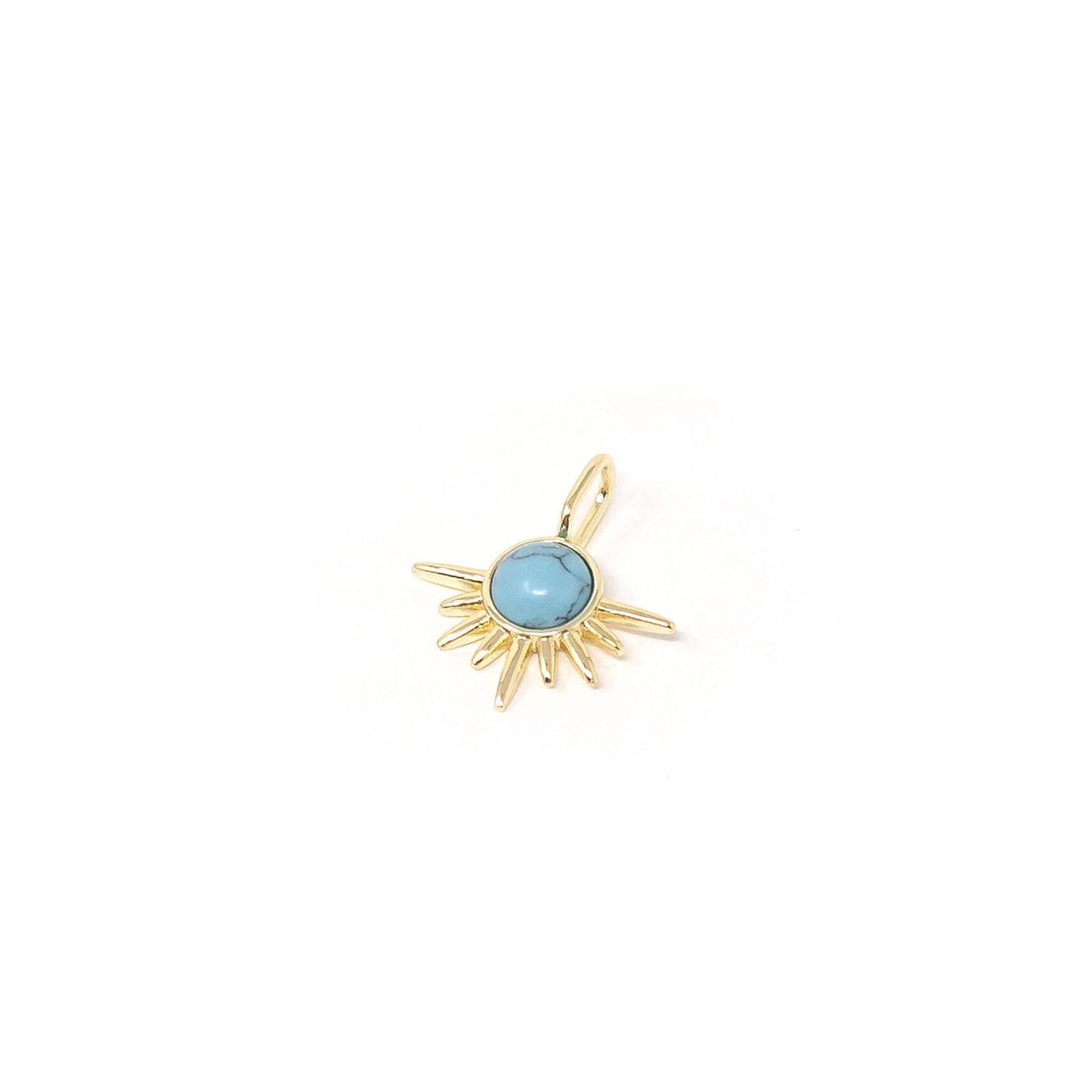 Twilight Whisper Turquoise Solstice Charm - Buttercup Lynne Boutique
