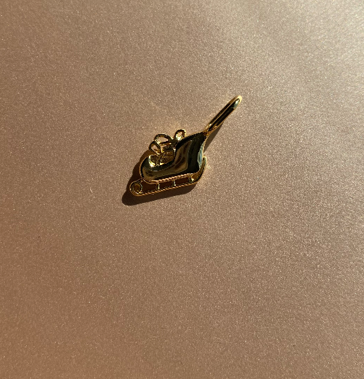 Santa's Sleigh Charm - Buttercup Lynne Boutique