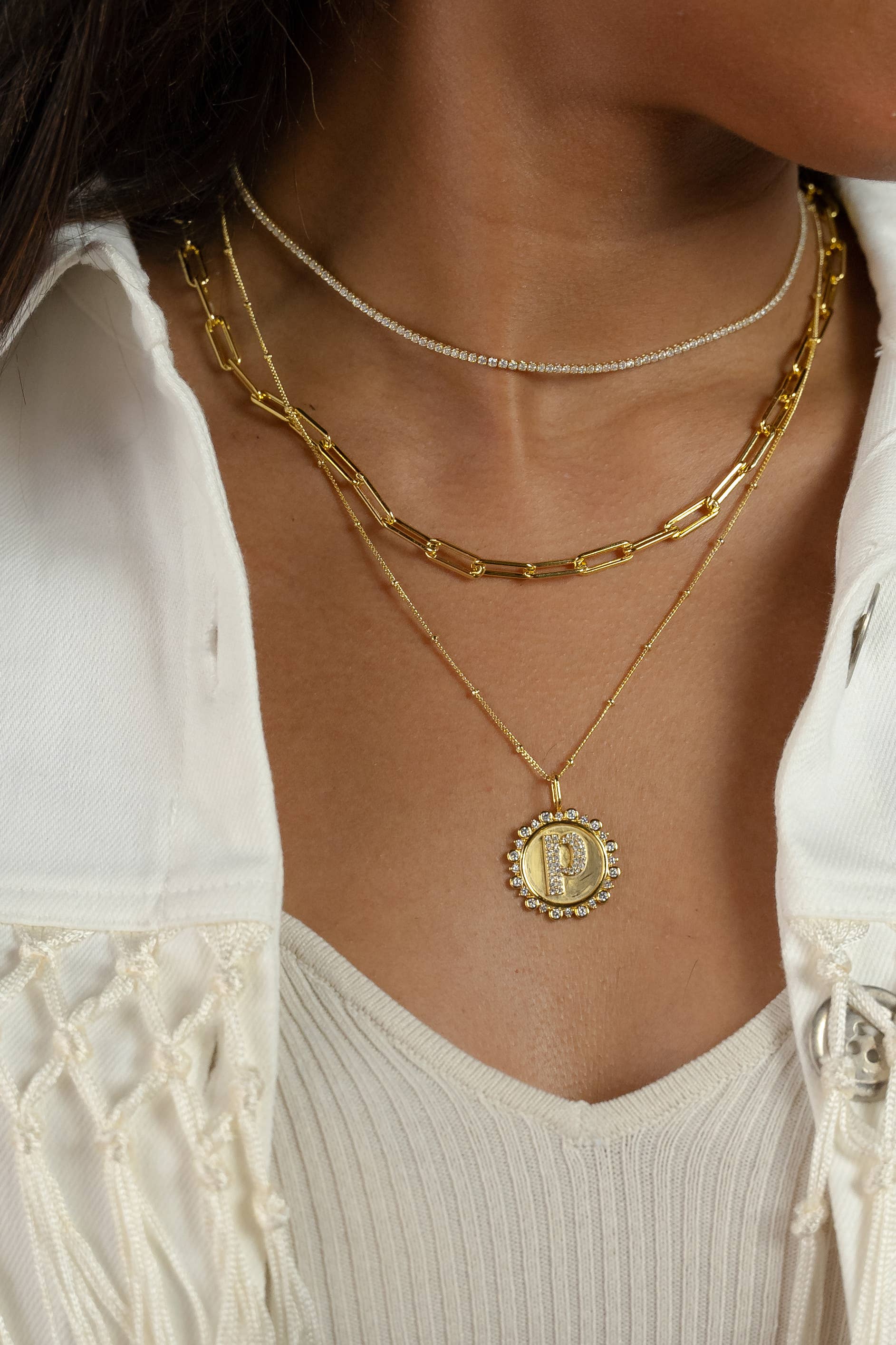 Chain Reaction Baby Ball Chain Necklace - Buttercup Lynne Boutique