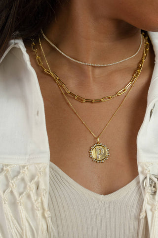 Chain Reaction Baby Ball Chain Necklace - Buttercup Lynne Boutique