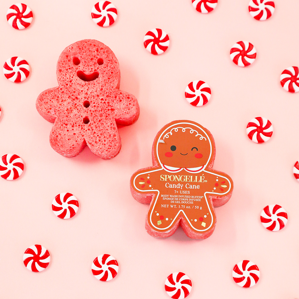 Candy Cane Gingerbread Holiday Buffer - Buttercup Lynne Boutique